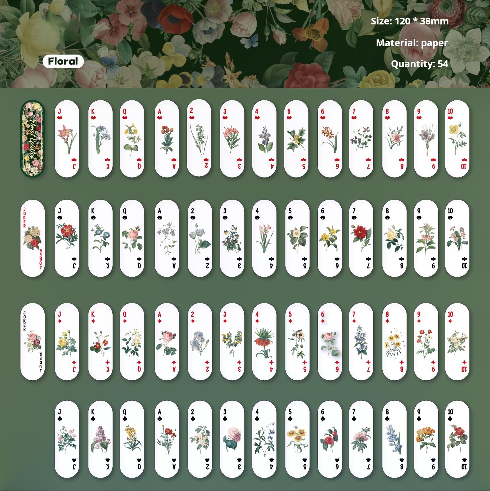 0809 Poker 54pcs 1pack