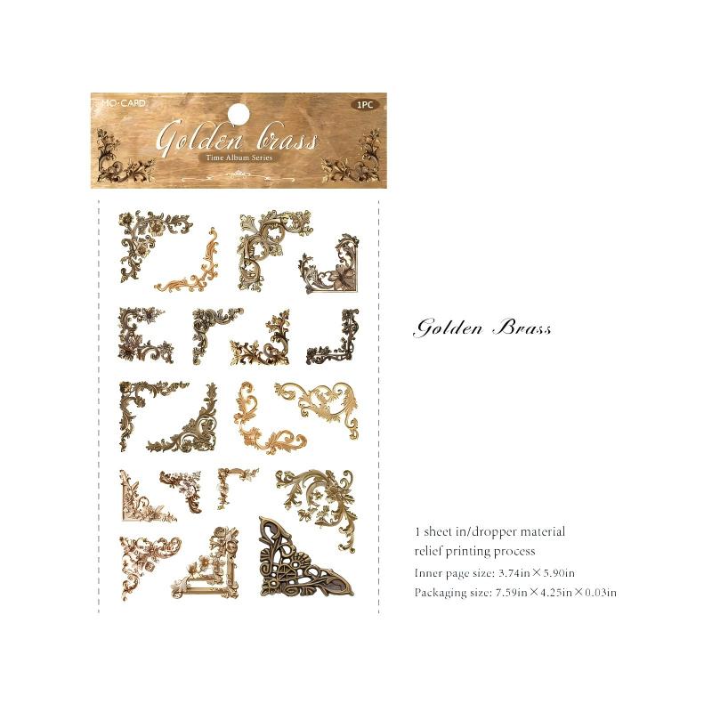 1013 Vintage sticker -20Pcs each pack