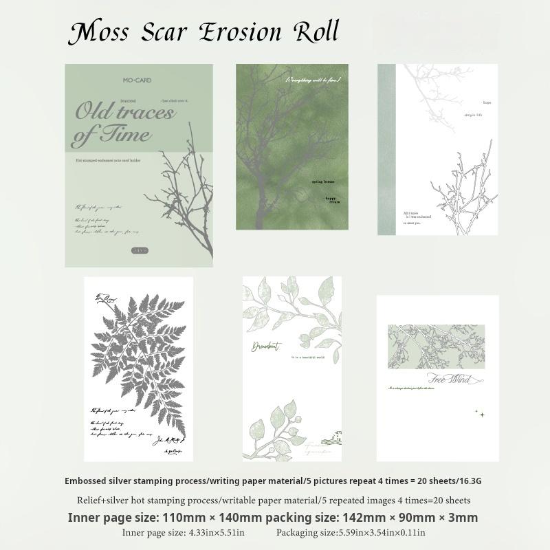 0710 Embossed Notes paper -20Pcs each pack