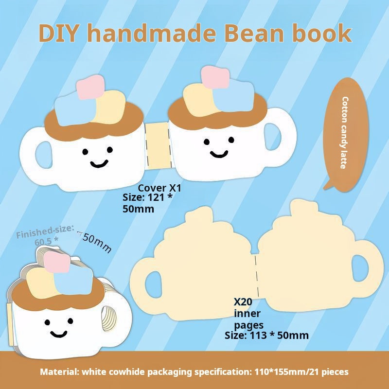 0922 Cartoon Notepad Solid paper -21Pcs each pack
