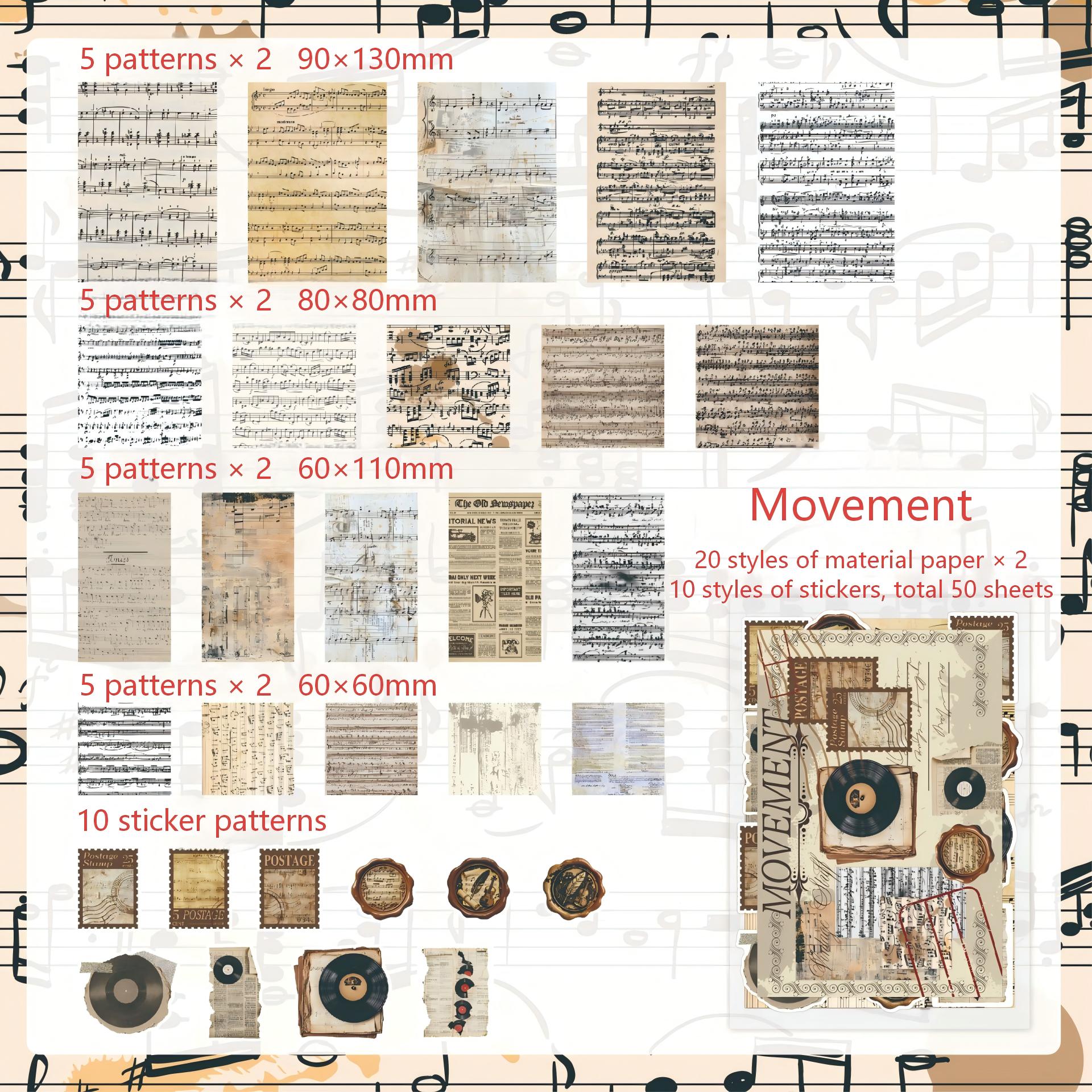 Vintage Mix Pack -50Pcs each pack