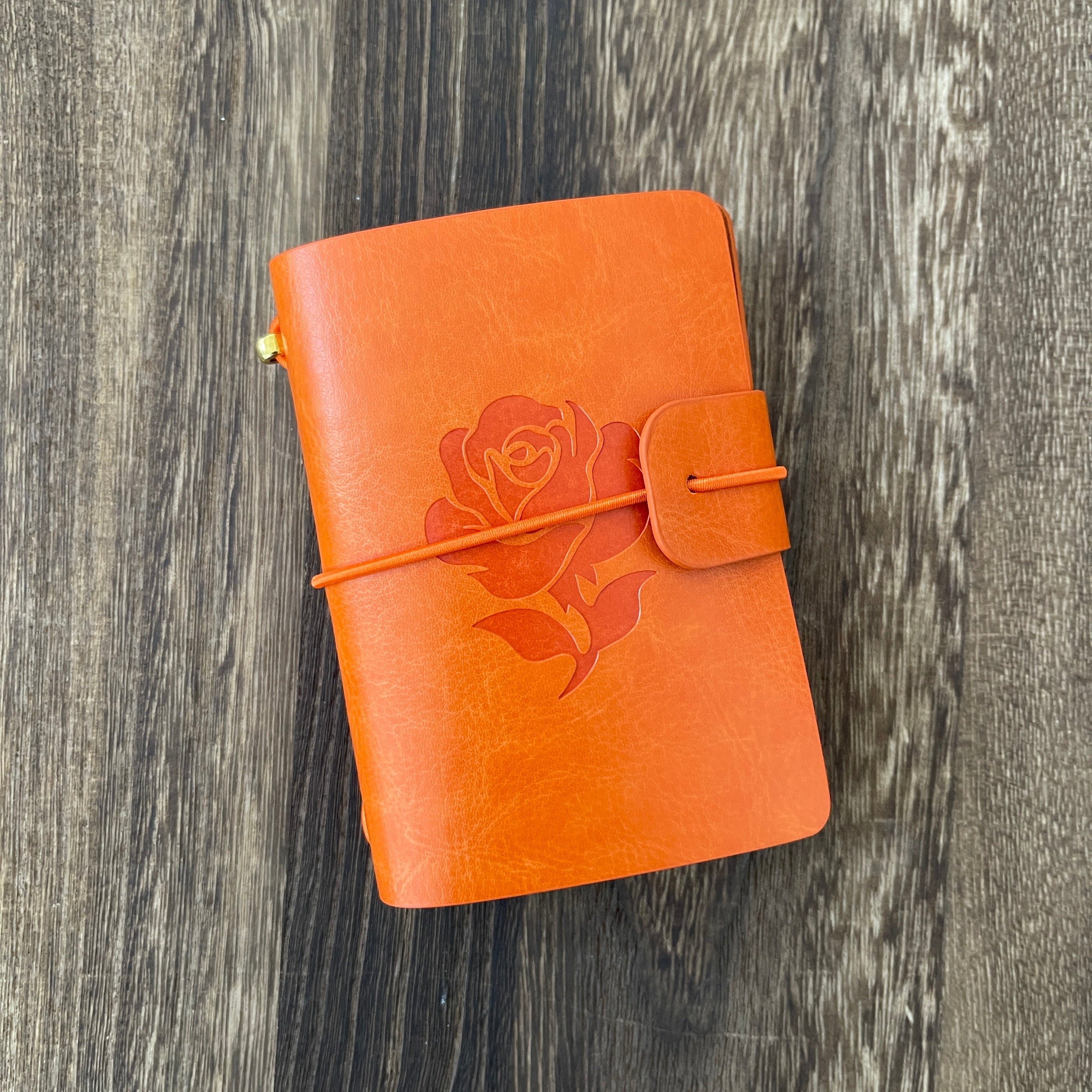 Embossed Rose Small Notebook