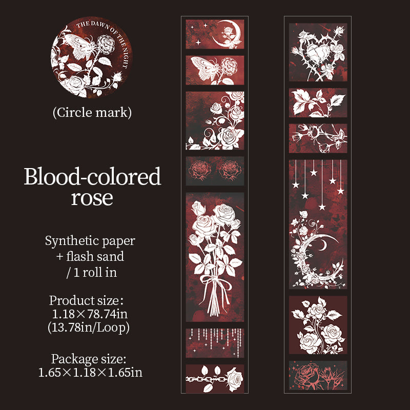 260227 Night and Dawn Synthetic paper Tape -3cm*2m