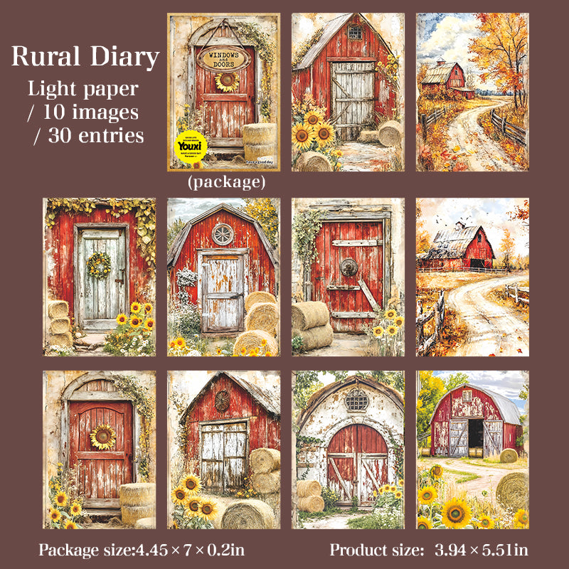 0724 Doors and window paper -30Pcs each pack