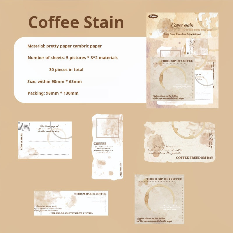 0614 Label paper -30Pcs each pack