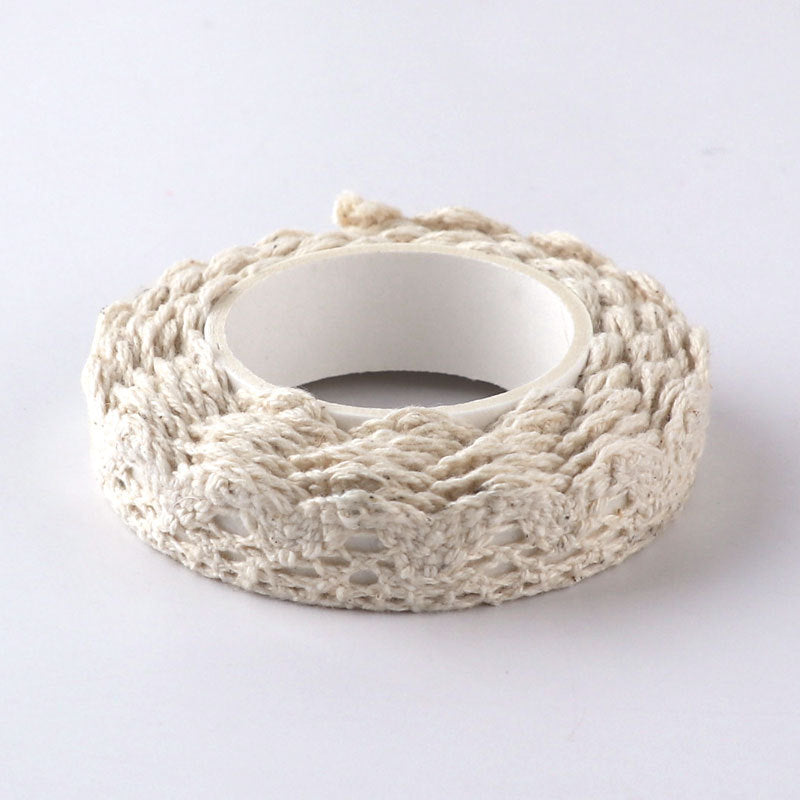 0522 Lace fabric tape (Creamy) 1.5cm*2m
