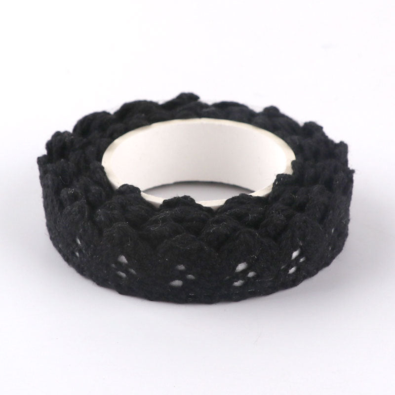 0522 Lace fabric tape (Black) 1.5cm*2m