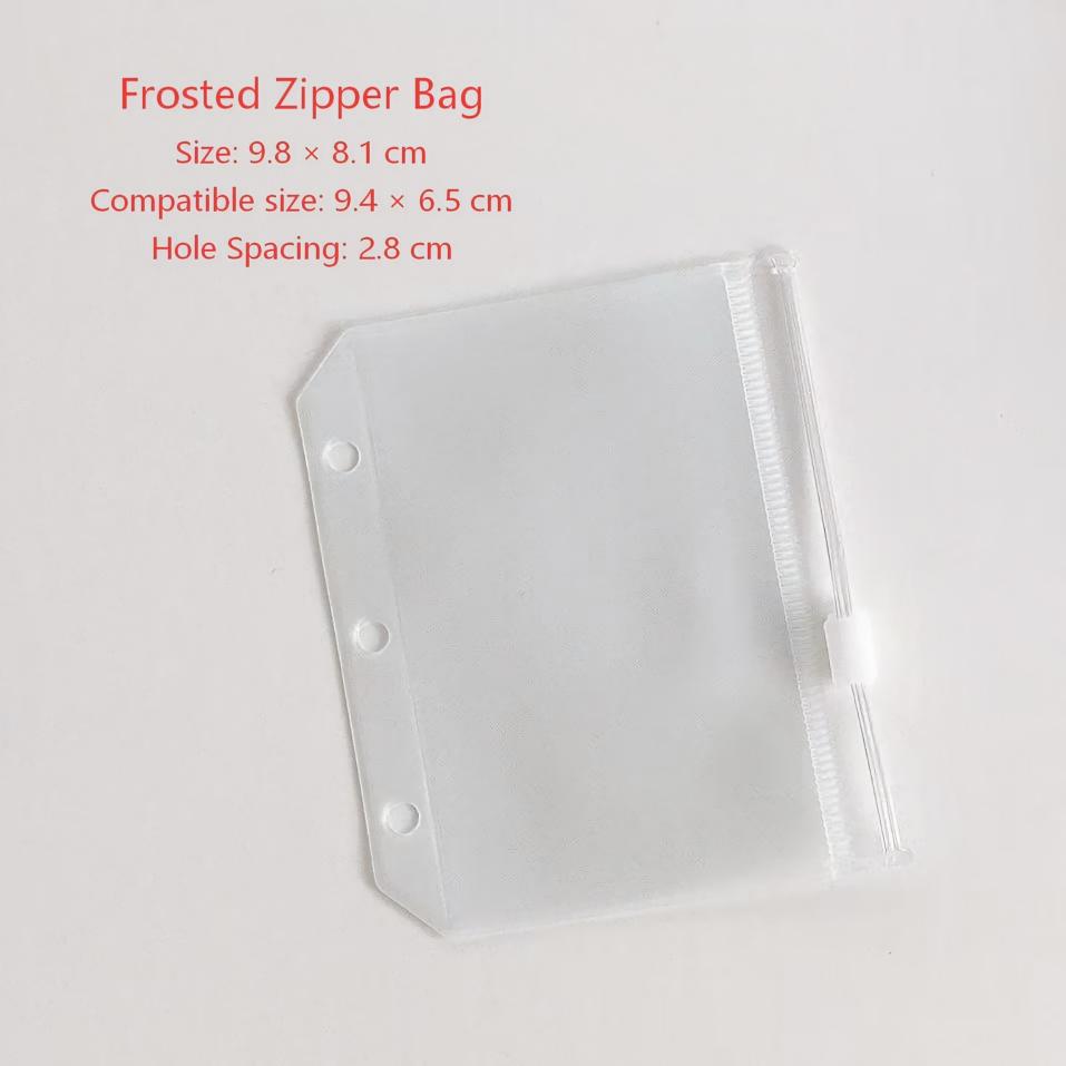 A8 Laser Stars Clear Binder With Button *not contain insert pages