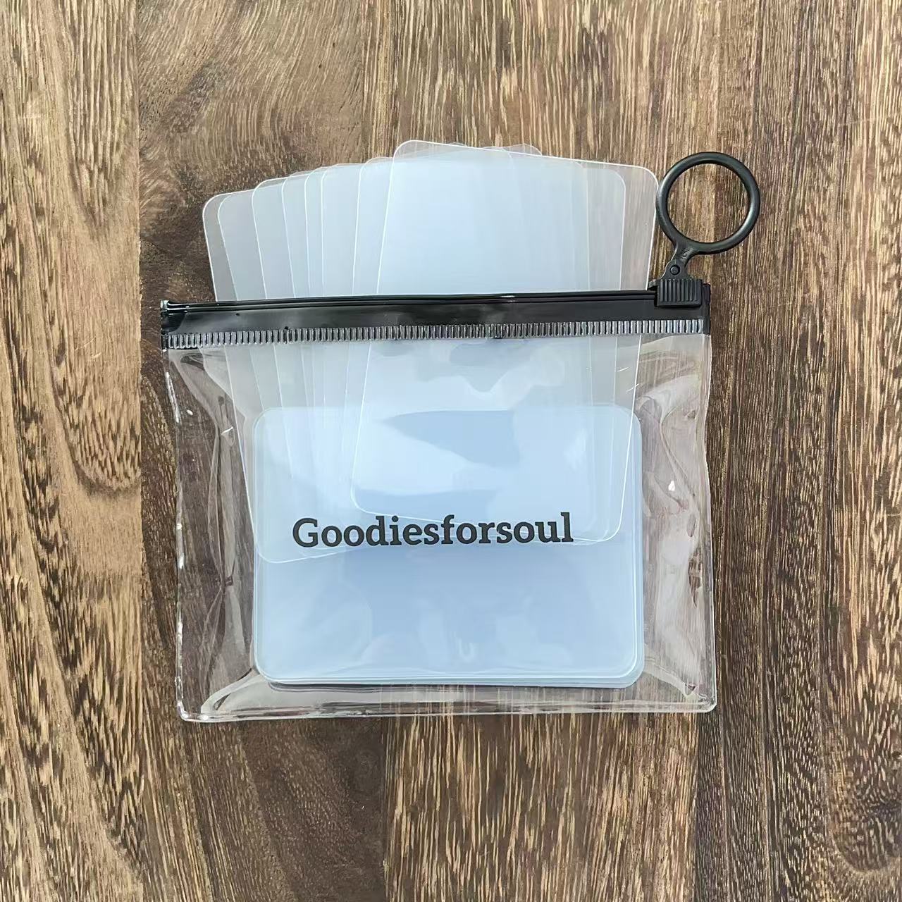 Clear Plastic ATC Card Blanks - 20pcs/Pack Transparent Acetate Sheets for Artist Trading Cards, Journaling & Mixed Media Art