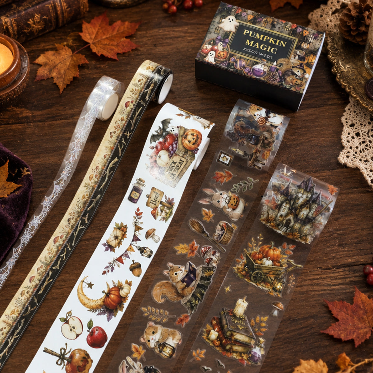 Forest Halloween Tape Set *pre-cut