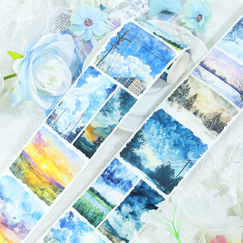 Thread & Cloudy Moor Tape -7cm*2m