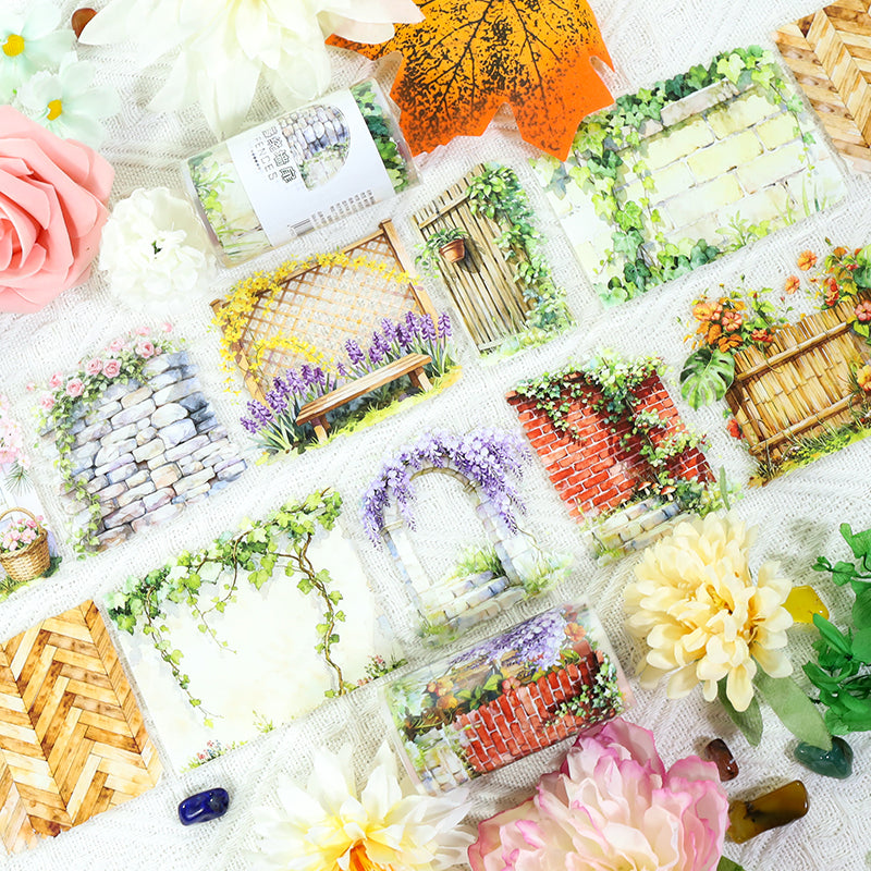 Vines entwine the wall and door Tape -7cm*2m