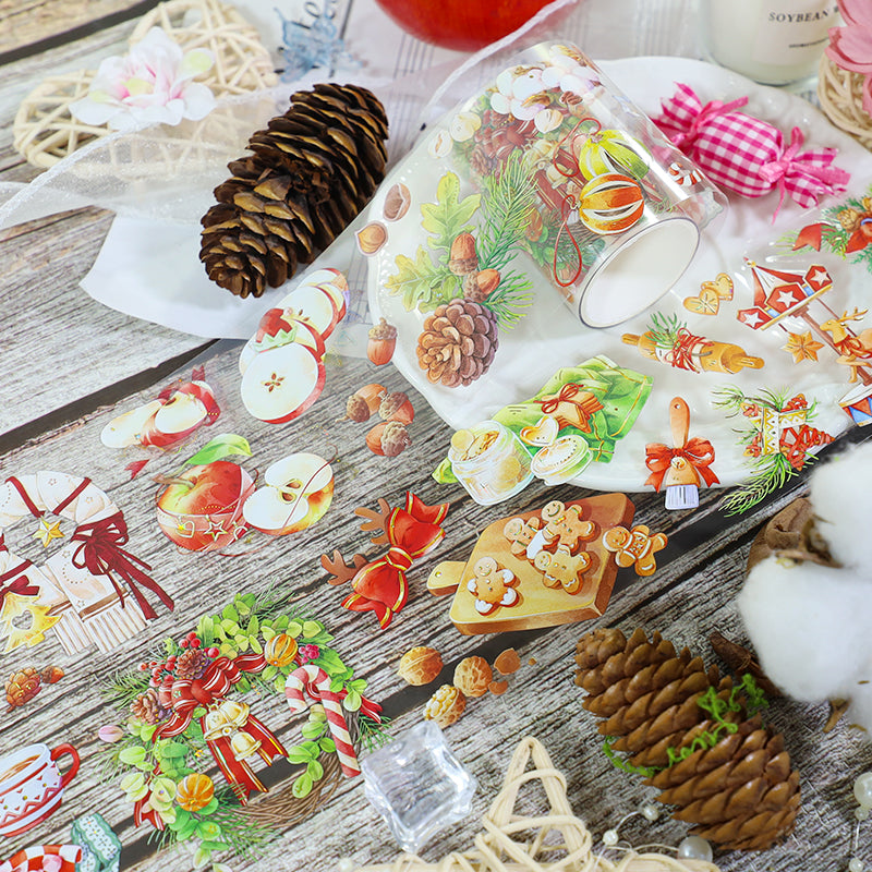 1013 T-433 Merry Christmas Tape -6cm*2m