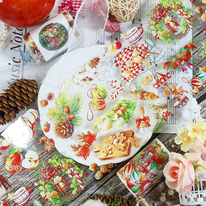 1013 T-433 Merry Christmas Tape -6cm*2m