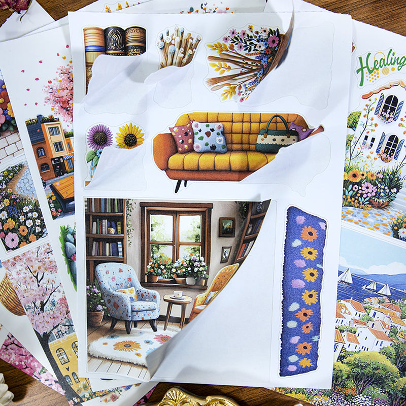 Time Sticker Book Healing time Sticker Book -20Pcs each pack – Goodiesforsoul