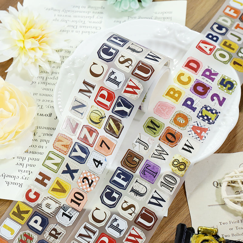 Alphabet Land Tape -5cm*2.22m