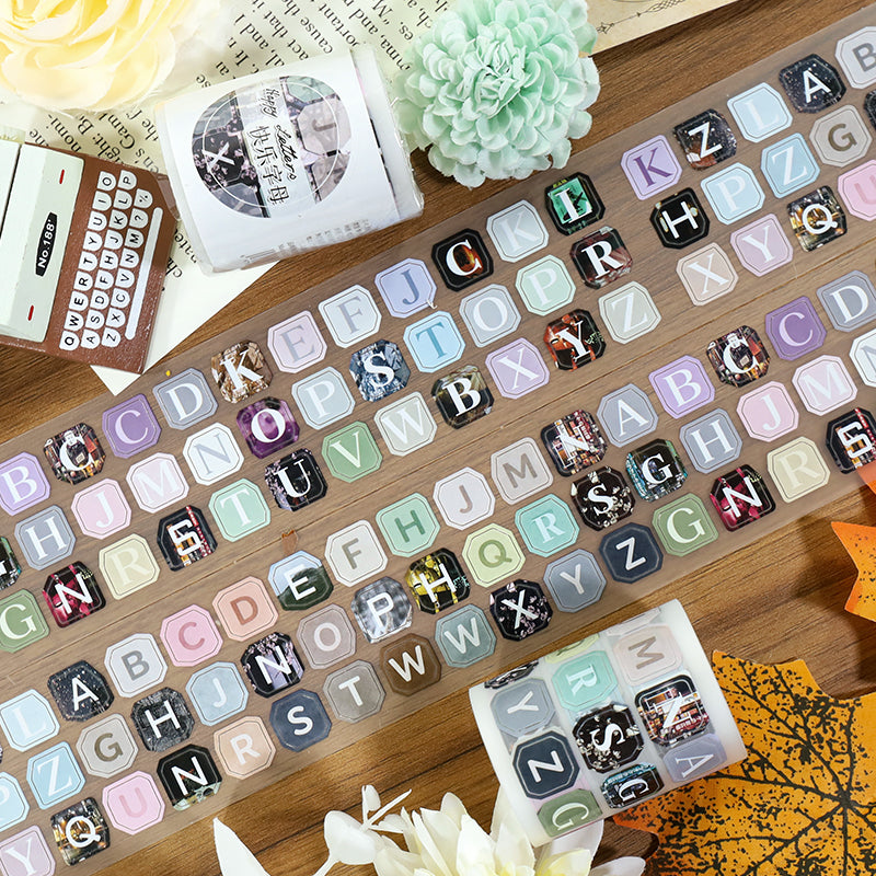 Happy Alphabet Tape -5cm*2.22m