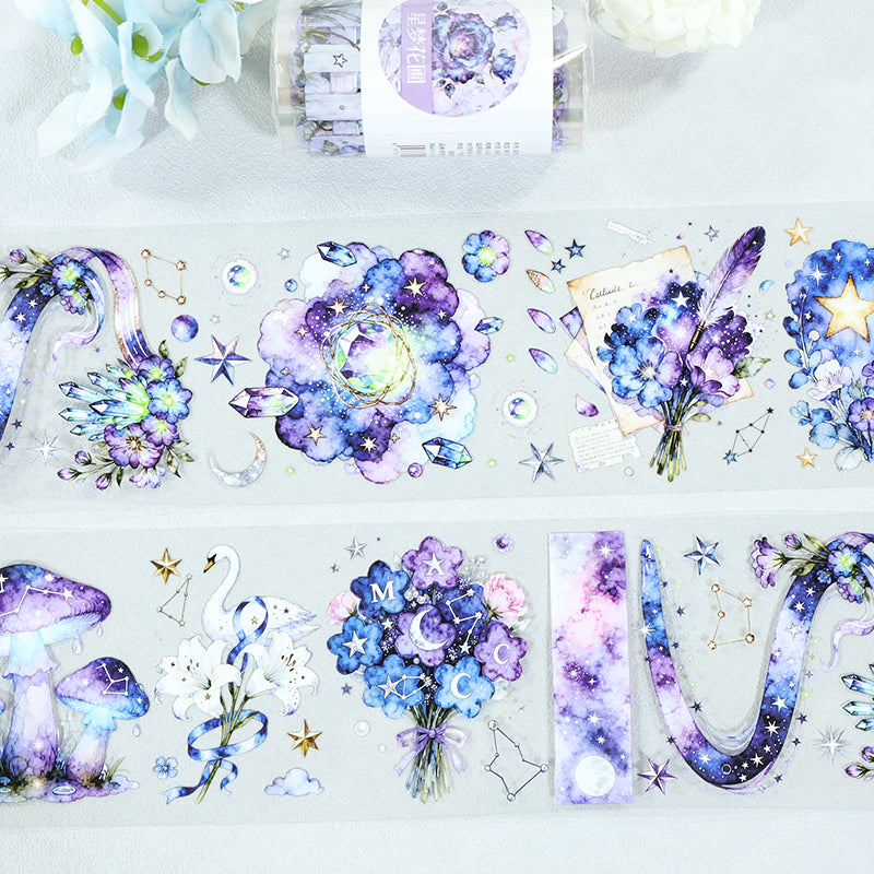 Starry Dream Garden PET Tape (7cm x 2m)