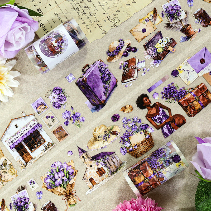 Holiday Lavender Travel PET Tape (7cm x 2m)
