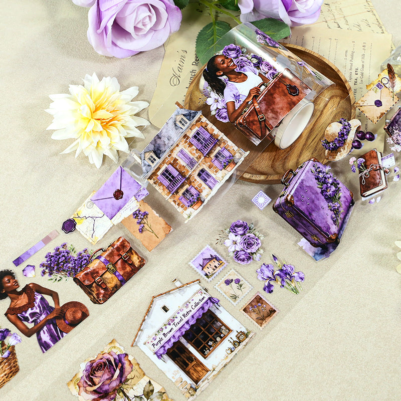 Holiday Lavender Travel PET Tape (7cm x 2m)