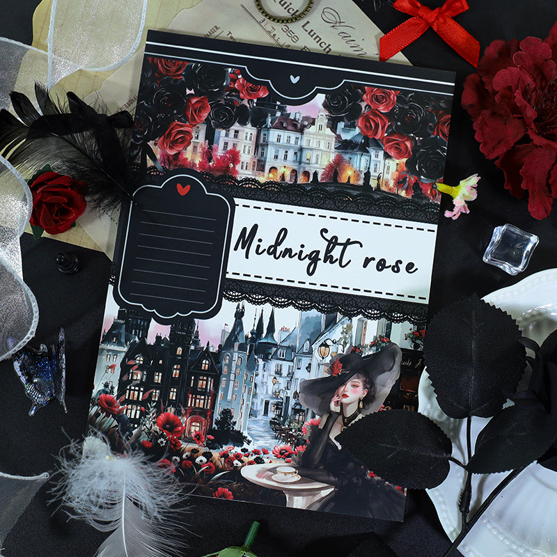 S-673 Midnight Rose Sticker Book -20Pcs each pack