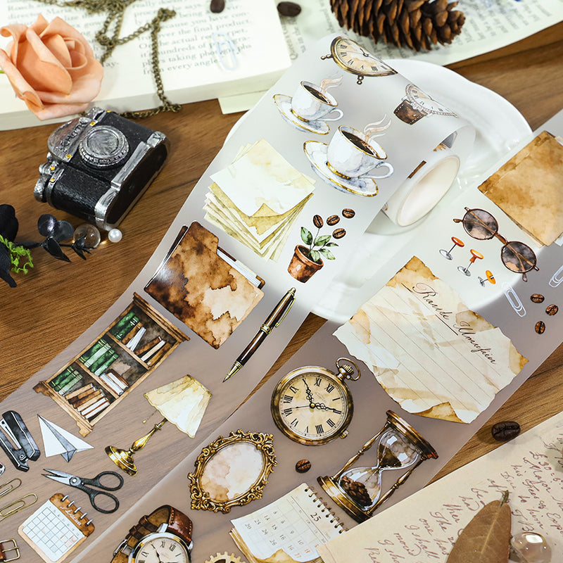 Vintage coffee moment Tape -7cm*2m