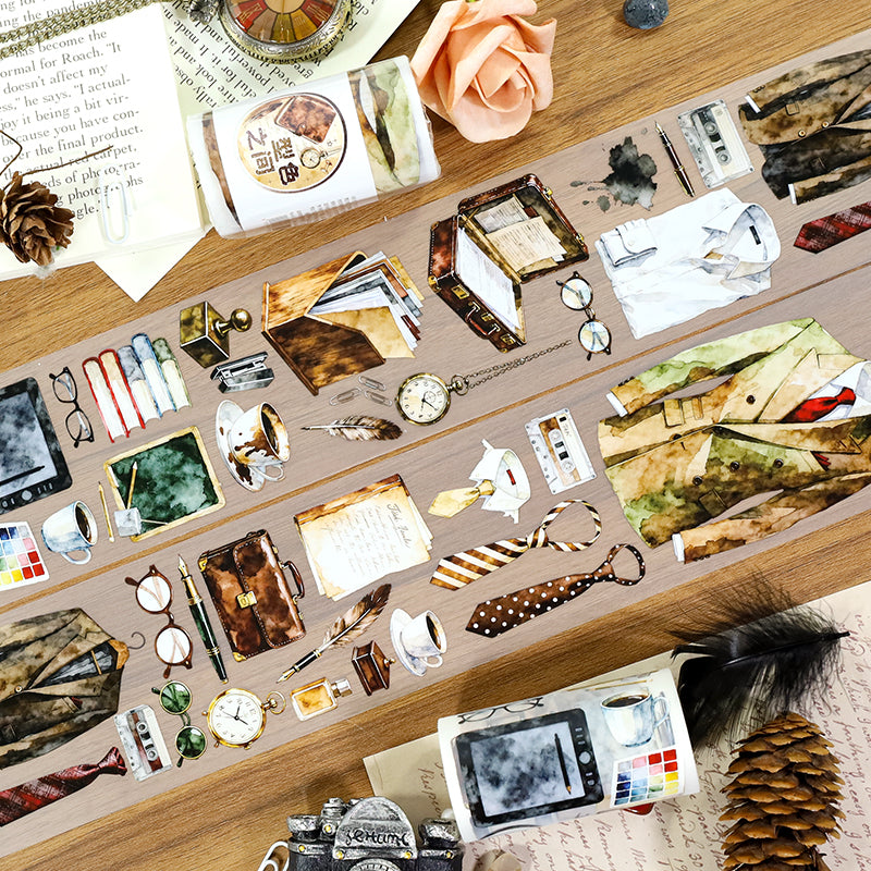 Gentleman office and life Tape -7cm*2m