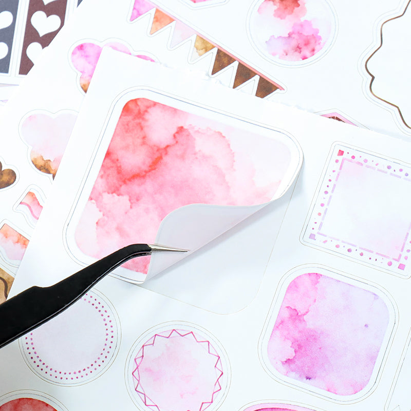 260123 Velvet Twilight Sticker Book -24Pcs each pack