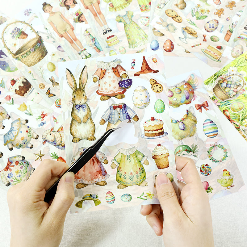 260202 Easter Sticker Book -11Pcs each pack