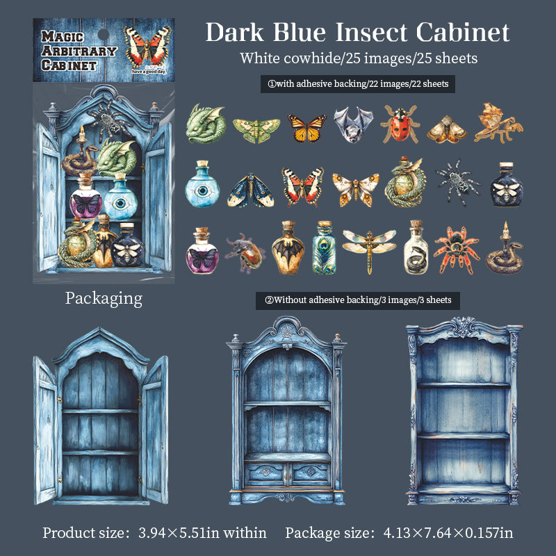 0826 Magic cabinet Solid Mixed pack -25Pcs each pack
