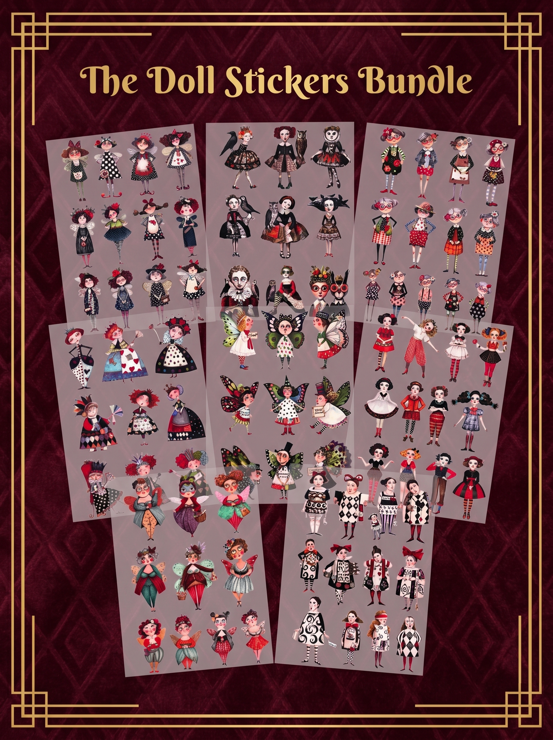 The Doll Stickers Bundle