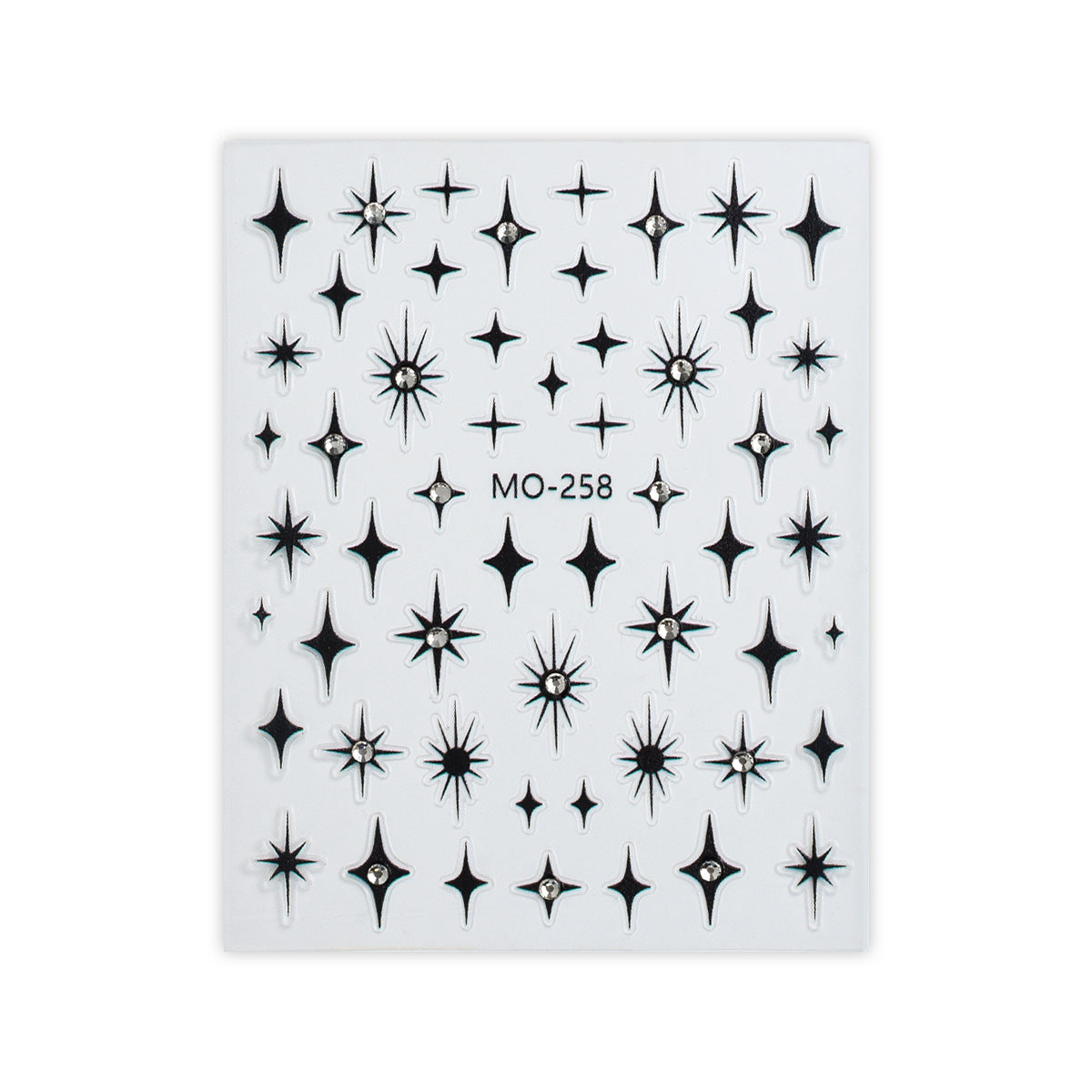M-72- Star Flat Mini sticker 1 Pcs