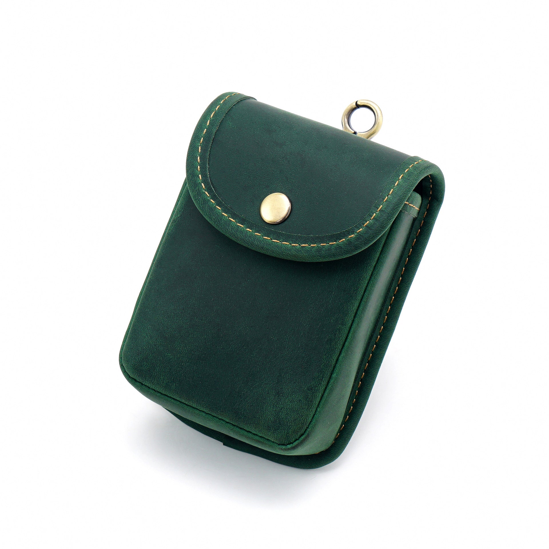 L-25- Leather vintage ATC storage bag