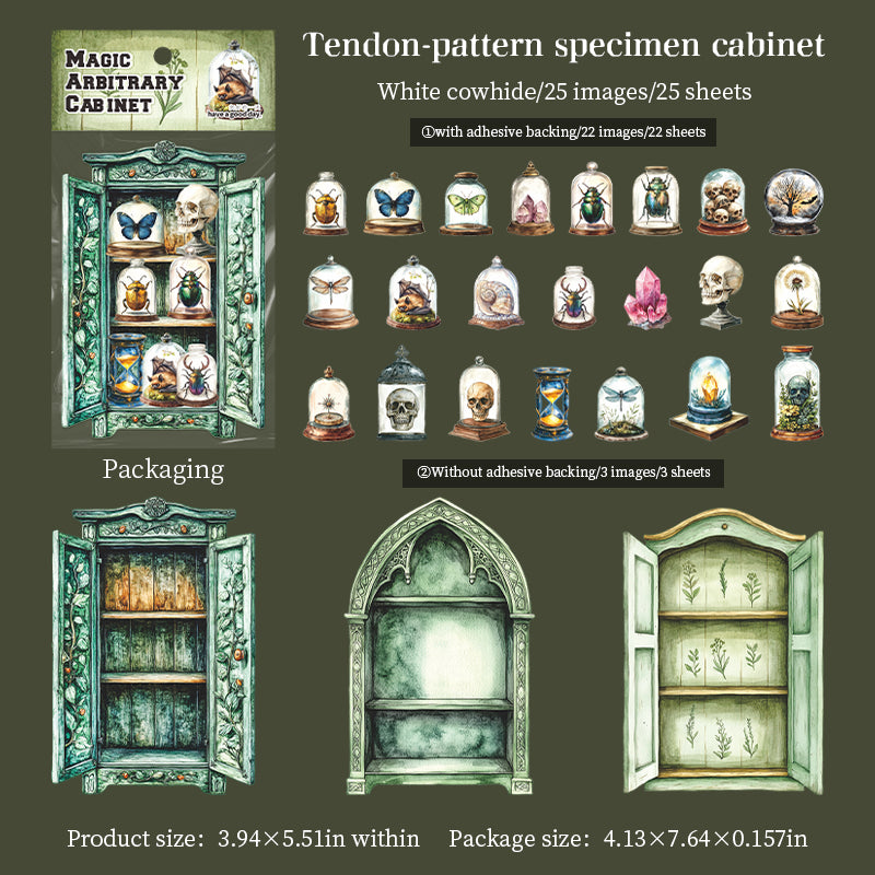 0826 Magic cabinet Solid Mixed pack -25Pcs each pack