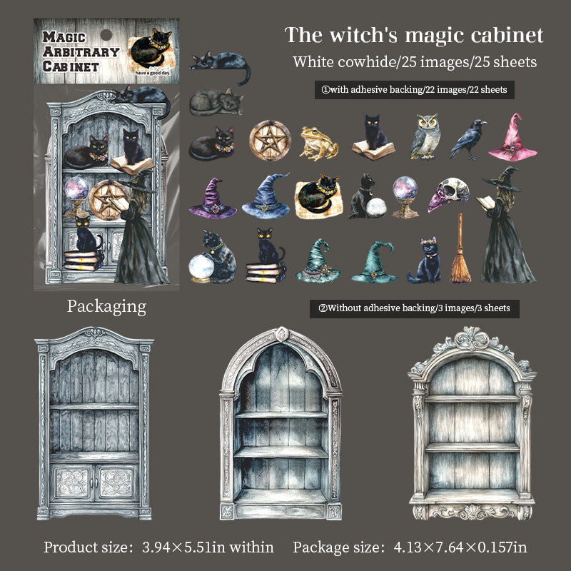 0826 Magic cabinet Solid Mixed pack -25Pcs each pack