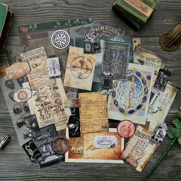 0618 Retro Dark Mixed pack -45Pcs each pack