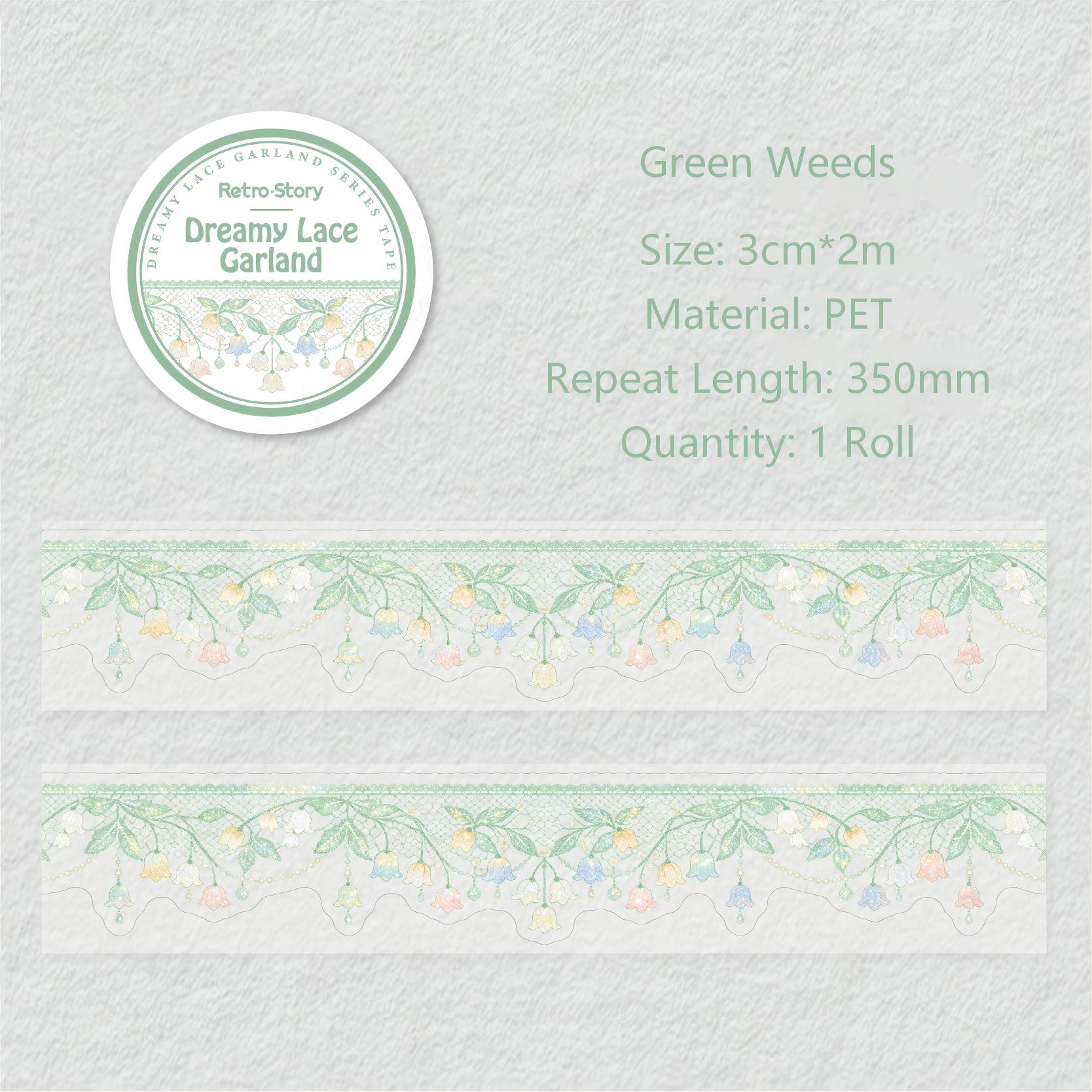 Dreamy Lace Garland PET Tape (3cm x 2m)