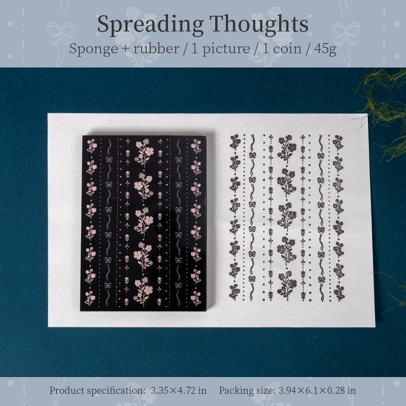 1220 Plant sponge stamp