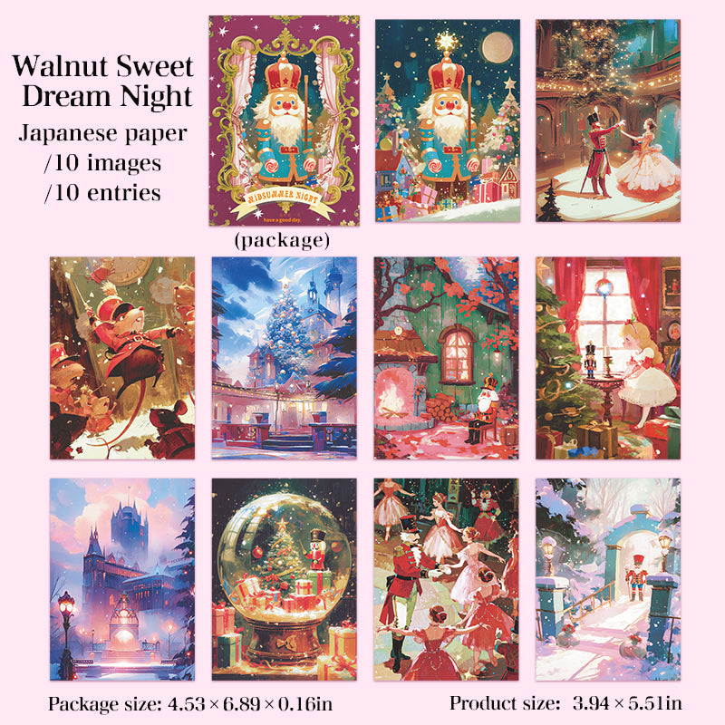 0925 Fairy tales Washi Sticker -10Pcs each pack