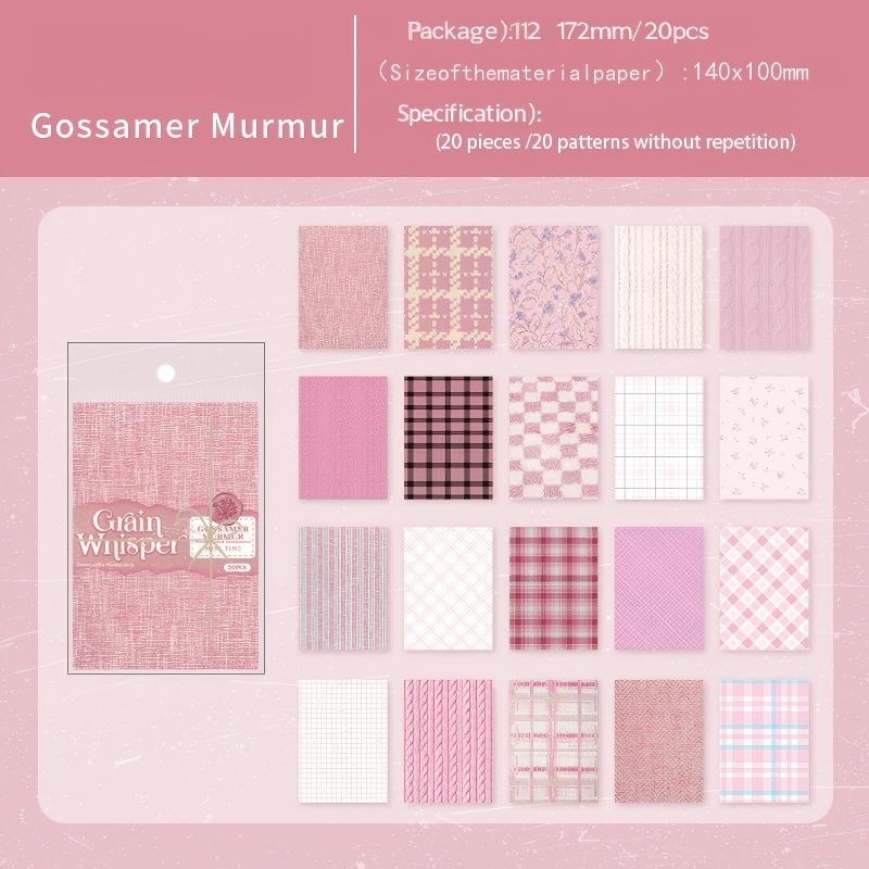 1020 Weaving Paper  -20Pcs each pack