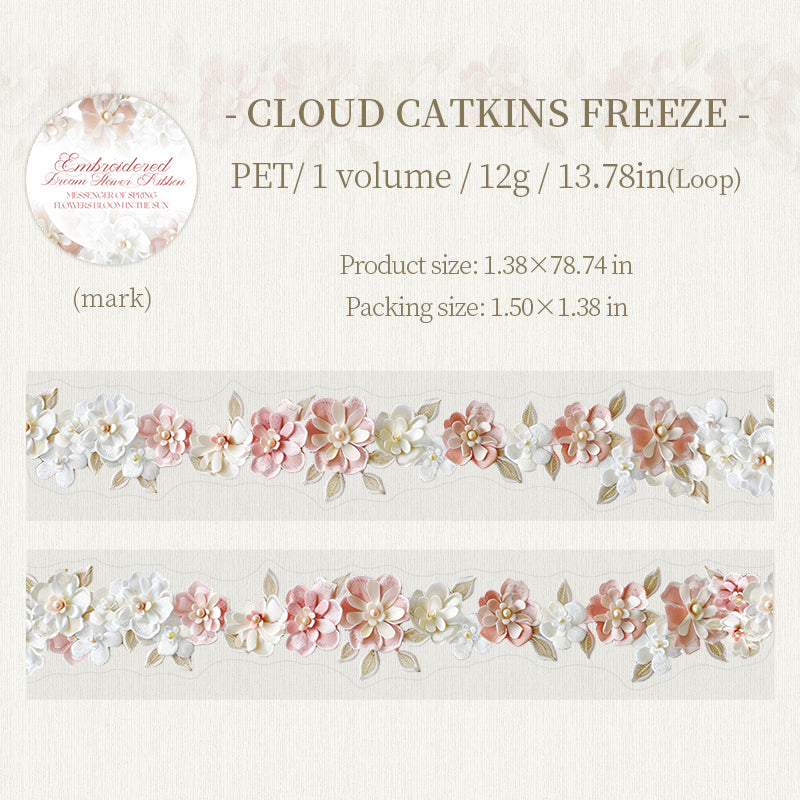 0622 Flowers PET tape 3.5cm*2M
