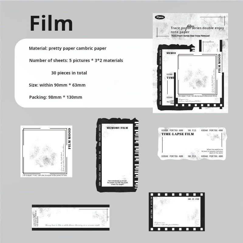 0614 Label paper -30Pcs each pack