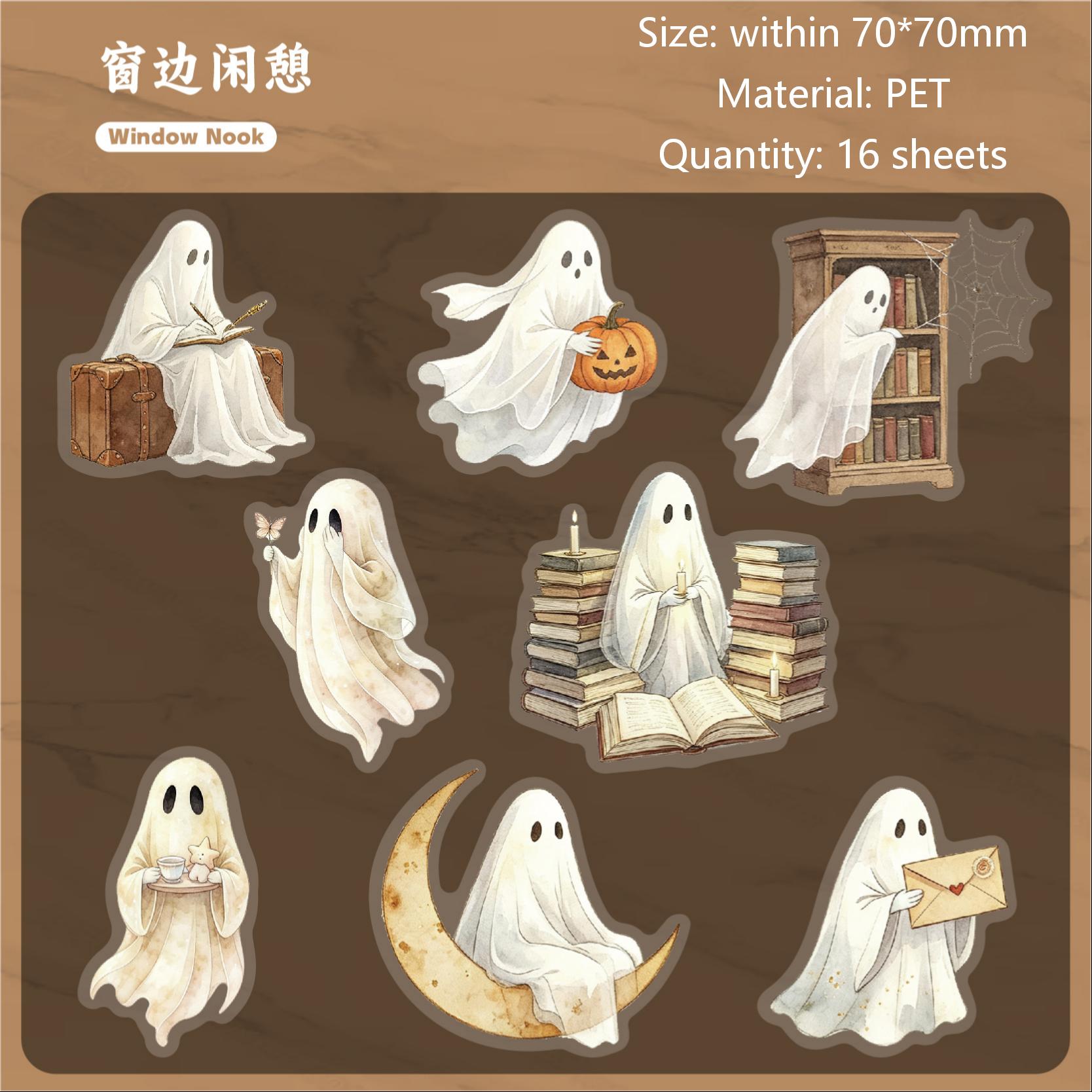 Dreamy Wraith PET Stickers -16Pcs each pack