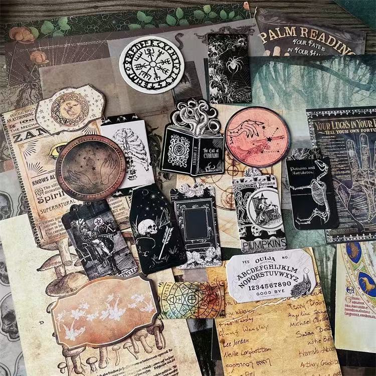 0618 Retro Dark Mixed pack -45Pcs each pack