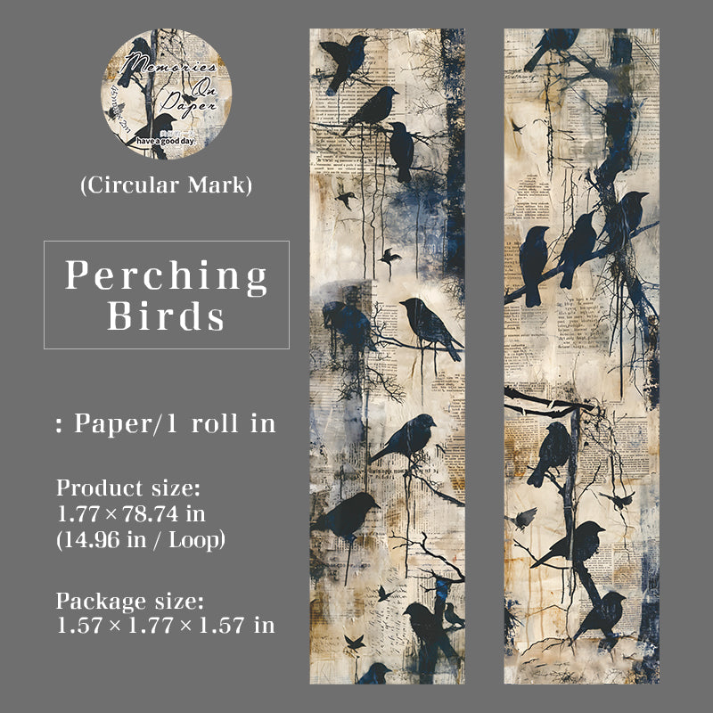 260316 Memories on Paper Washi Tape -4.5cm*2m