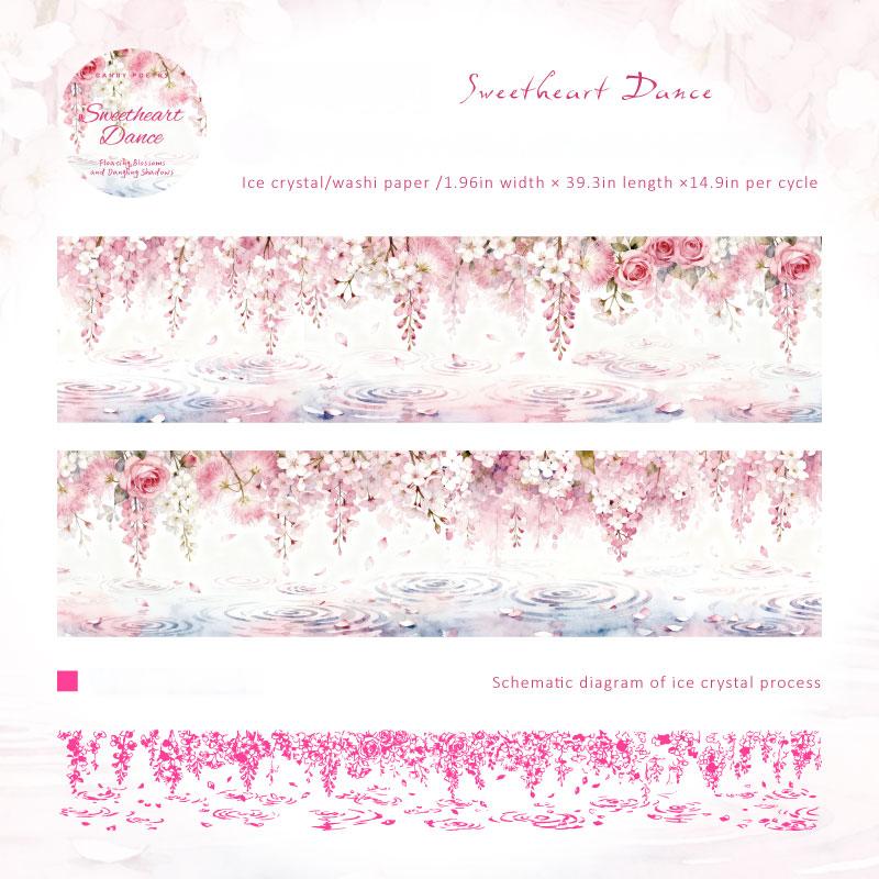 260105 Flowers Washi Tape -5cm*1m