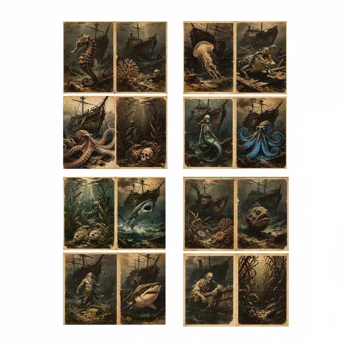 Mysterious Ocean sheet layout