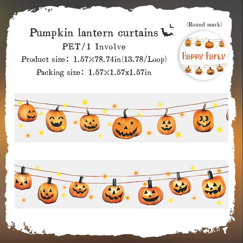 0820 Halloween party PET tape -4cm*2m