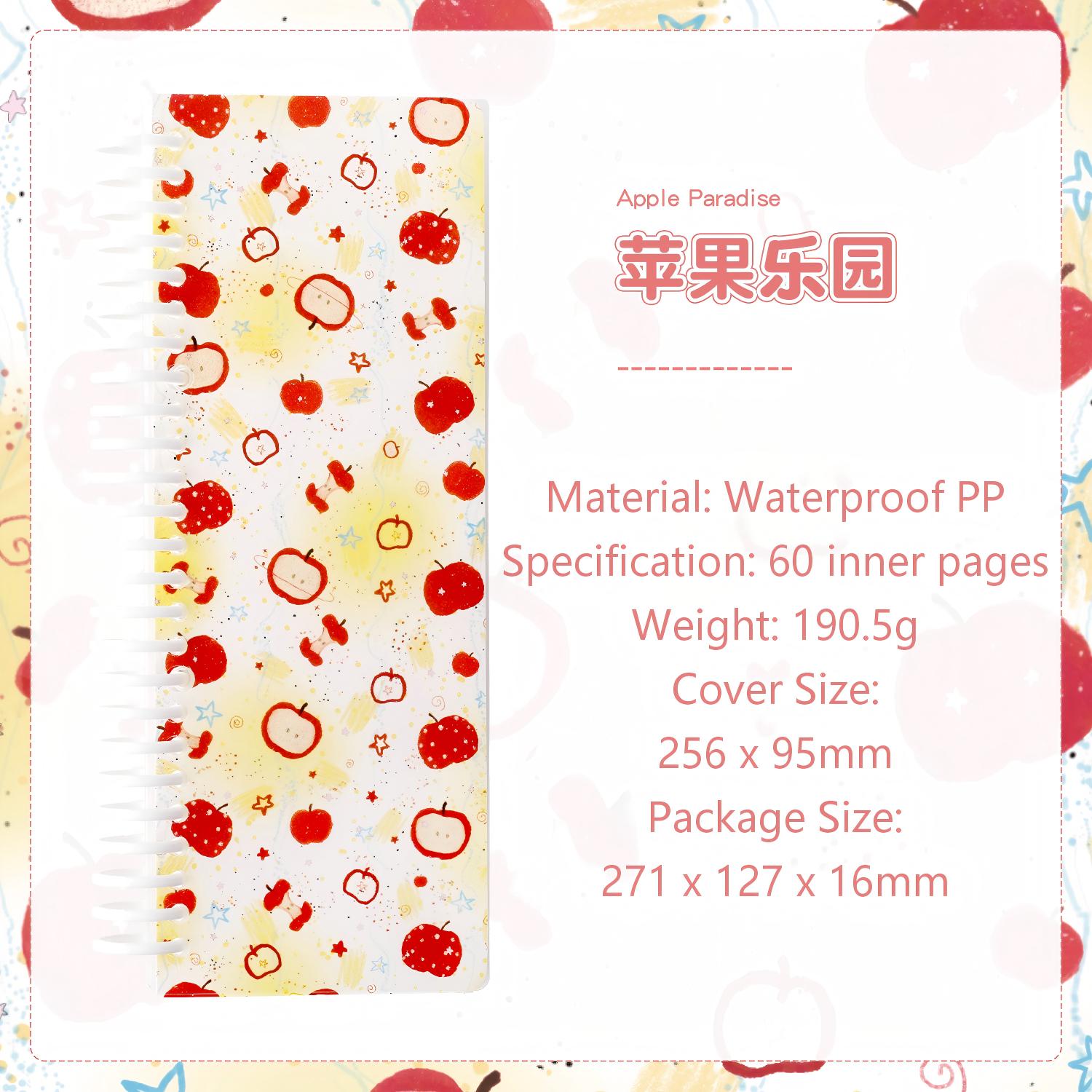 Light Fruit Flower Storage Album with 60 inner pages