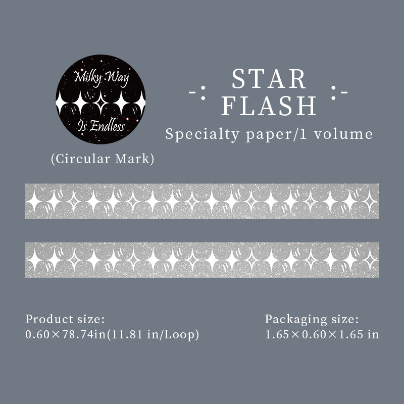 Milky Way is Endless Specialty Paper Tape (1.5cm x 2m)